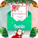 party invitation card maker android application logo